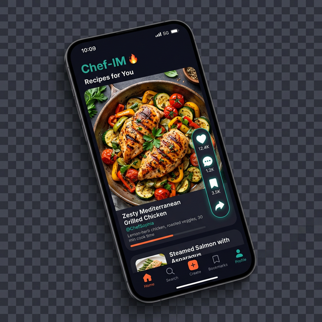 Chef-IM keşfet sayfası